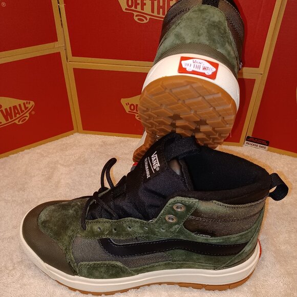 Vans Men\'s 7/Women\'s 8.5 UltraRange Exo Hi MTE-1 Boots Grape Leaf Green main image 6